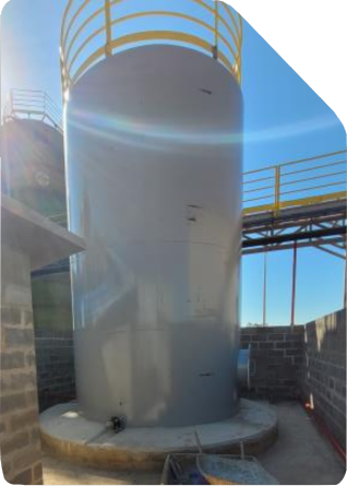 Estruturas de Piperack e Vasos de Pressão